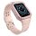 Protect Strap Band Band with Case for Apple Watch 7 / SE (41/40 / 38mm) Case Armored Watch Cover Pink