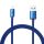 Baseus Crystal Shine Series cable USB cable for fast charging and data transfer USB Type A - Lightning 2.4A 1.2m blue (CAJY000003)