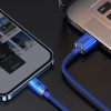 Baseus Crystal Shine Series cable USB cable for fast charging and data transfer USB Type A - Lightning 2.4A 1.2m blue (CAJY000003)