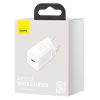 Baseus Super Si 1C fast wall charger USB Type C 25W Power Delivery Quick Charge white (CCSP020102)