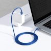 Baseus Crystal Shine Series cable USB cable for fast charging and data transfer USB Type C - USB Type C 100W 2m blue (CAJY000703)