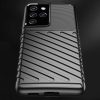 Thunder Case flexible armored cover for Samsung Galaxy S22 Ultra black