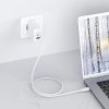 Acefast 2in1 wall charger 2x USB-C / USB-A 65W, PD, QC 3.0, AFC, FCP (set with USB-C 1.2m cable) white (A13 white)