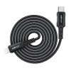 Acefast cable MFI USB Type C - Lightning 1,8m, 30W, 3A black (C4-01 C Black)