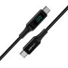 Acefast cable USB Type C - USB Type C 2m, 100W (20V / 5A) black (C6-03 Black)