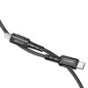 Acefast cable MFI USB Type C - Lightning 1.2m, 30W, 3A black (C1-01 black)