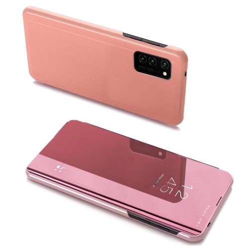 Clear View Case for Samsung Galaxy A03s (166.5) pink