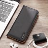 Dux Ducis Hivo Leather Flip Cover Genuine Leather Wallet For Cards And Documents Samsung Galaxy S22 + (S22 Plus) Black