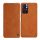 Nillkin Qin Case Case for Xiaomi Redmi Note 11T 5G / Note 11S 5G / Note 11 5G (China) / Poco M4 Pro 5G Camera Cover Holster Cover Flip Case Brown