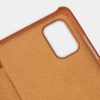 Nillkin Qin Case Case for Xiaomi Redmi Note 11T 5G / Note 11S 5G / Note 11 5G (China) / Poco M4 Pro 5G Camera Cover Holster Cover Flip Case Brown