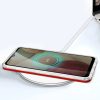 Clear 3in1 Case for Samsung Galaxy A12 5G Frame Gel Cover Red