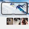 Clear 3in1 Case for Samsung Galaxy A22 5G Frame Gel Cover Black