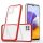 Clear 3in1 Case for Samsung Galaxy A22 5G Frame Gel Cover Red