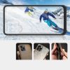 Clear 3in1 Case for Samsung Galaxy A42 5G Frame Gel Cover Black