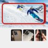 Clear 3in1 Case for Samsung Galaxy A72 4G Frame Gel Cover Red