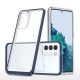 Clear 3in1 Case for Samsung Galaxy S21 5G Frame Gel Cover Blue