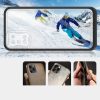 Clear 3in1 case for Samsung Galaxy A03s (166) frame gel cover black