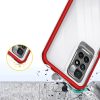 Clear 3in1 Case for Xiaomi Redmi 10 Frame Gel Cover Red