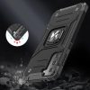 Wozinsky Ring Armor Tough Hybrid Case Cover + Magnetic Mount for Samsung Galaxy S22 gold