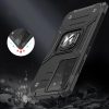 Wozinsky Ring Armor tough hybrid case cover + magnetic holder for Samsung Galaxy S22 Ultra black