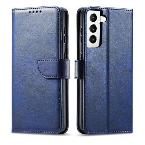 Magnet Case Elegant Case Cover Flip Cover Samsung Galaxy S22 + (S22 Plus) Blue