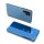 Clear View Case flip cover for Samsung Galaxy S22 Ultra blue