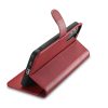 iCarer Haitang Leather Wallet Case Leather Case for Samsung Galaxy S22 + (S22 Plus) Wallet Housing Cover Red (AKSM05RD)