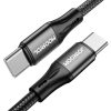 Joyroom fast charging / data cable USB Type C - USB Type C PD 60W 2m black (S-2030N1-60)