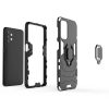 Ring Armor tough hybrid case cover + magnetic holder for Samsung Galaxy A13 5G black