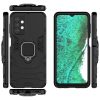 Ring Armor tough hybrid case cover + magnetic holder for Samsung Galaxy A13 5G black