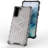 Honeycomb case armored cover with a gel frame for Samsung Galaxy S22 + (S22 Plus) black