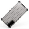 Honeycomb case armored cover with a gel frame for Samsung Galaxy S22 + (S22 Plus) blue