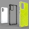 Honeycomb case armored cover with a gel frame for Samsung Galaxy A03s (166.5) black