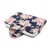 Canvaslife Briefcase bag for a 13-14" laptop - navy blue and pink