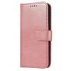 Magnet Case elegant case cover with a flap and stand function for Samsung Galaxy A03s (166.5) pink