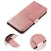 Magnet Case elegant case cover with a flap and stand function for Samsung Galaxy A03s (166.5) pink