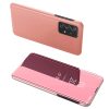 Clear View Case flip cover for Samsung Galaxy A73 pink