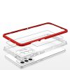 Clear 3in1 Case for Samsung Galaxy A13 5G Frame Gel Cover Red