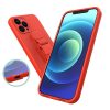 Rope Case Silicone Lanyard Cover Purse Lanyard Strap For Xiaomi Poco M4 Pro 5G Red