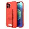 Rope Case Silicone Lanyard Cover Purse Lanyard Strap For Samsung Galaxy A23 Red