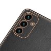 Dux Ducis Yolo elegant cover made of ecological leather for Samsung Galaxy A13 5G black