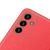 Dux Ducis Yolo elegant cover made of ecological leather for Samsung Galaxy A13 5G red