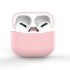 AirPods 2/AirPods 1 tok, puha szilikon fülhallgatófedél rózsaszín (C tok)