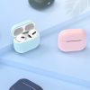 AirPods 2/AirPods 1 tok, puha szilikon fülhallgatófedél rózsaszín (C tok)