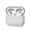 AirPods 2/AirPods 1 tok, átlátszó, kemény fejhallgatófedél