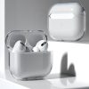 AirPods 2/AirPods 1 tok, átlátszó, kemény fejhallgatófedél