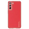 Dux Ducis Yolo elegant cover made of ecological leather for Samsung Galaxy S22 + (S22 Plus) red