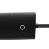 Baseus Lite Series HUB USB Type C adapter - 4x USB 3.0 2m black (WKQX030501)