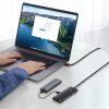 Baseus Lite Series HUB USB Type C adapter - 4x USB 3.0 2m black (WKQX030501)