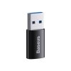 Baseus Ingenuity Series Mini USB 3.1 OTG to USB Type C adapter black (ZJJQ000101)